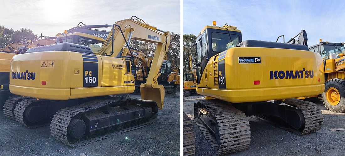 Used Komatsu PC160LC Excavator