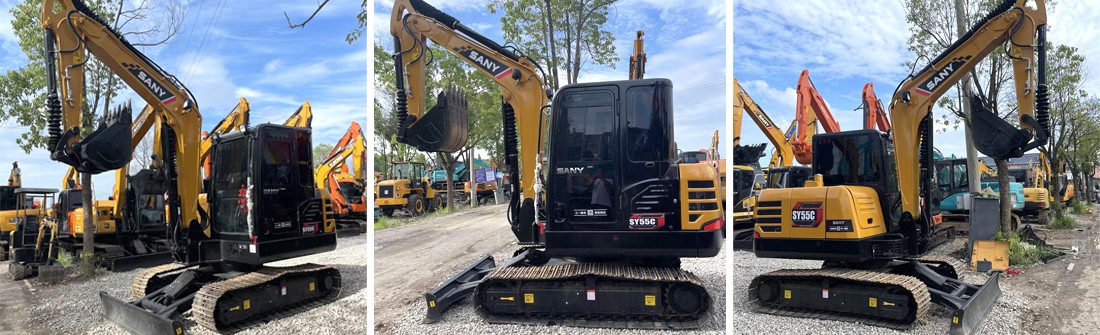 Sany SY55C Used Excavator/Used Digger