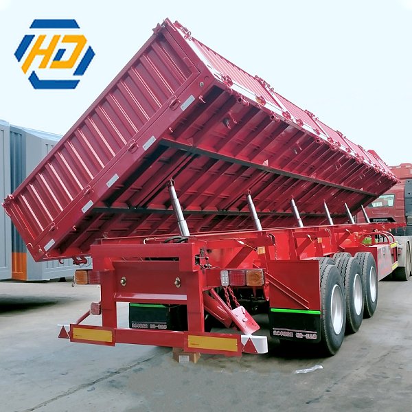 60 Ton Side Tipper Semi-Trailer