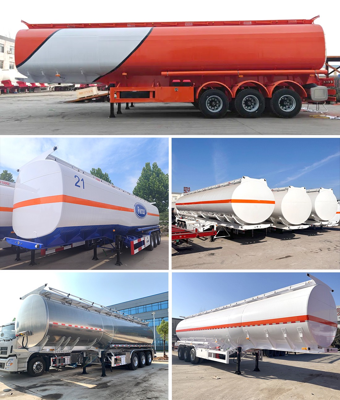 45000 Liters Diesel Tanker Trailer