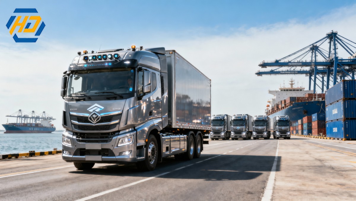 China's Heavy-Duty Truck Exports Up 46% in Q1 2026 China's Heavy-Duty Truck Exports Up 46% in Q1 2026