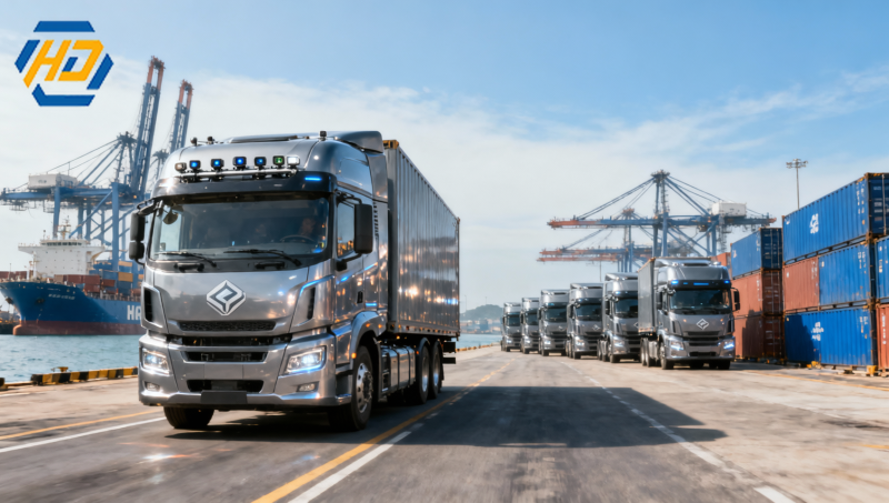 China's Heavy-Duty Truck Exports Up 46% in Q1 2026 China's Heavy-Duty Truck Exports Up 46% in Q1 2026