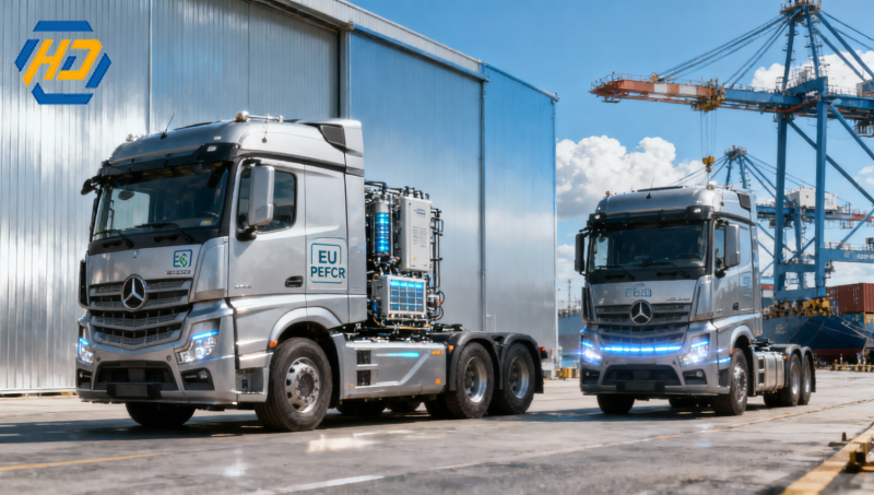 EU Launches Mandatory Carbon Footprint Reporting Pilot for Heavy-Duty Trucks