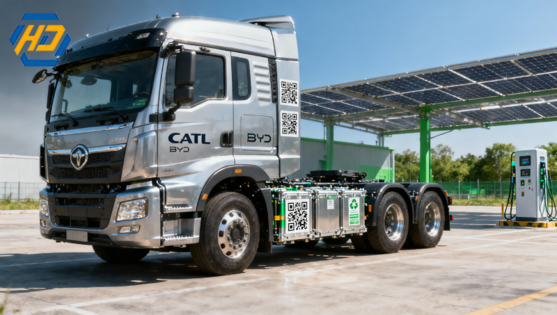 China’s 5-Dept Battery Recycling Enforcement Affects Export Heavy-Duty EVs