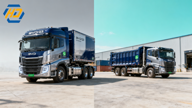 BYD Signs 150-Unit NEV Heavy-Duty Truck Deal in Hunan, Launches SEA KD Assembly BYD Signs 150-Unit NEV Heavy-Duty Truck Deal in Hunan, Launches SEA KD Assembly