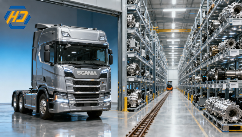 Scania NEXT ERA Parts Center Launches in China