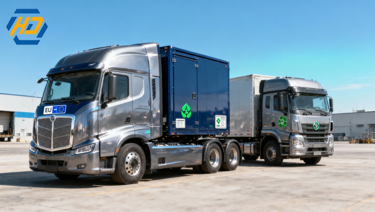 EU Carbon Footprint Certification for NEV Heavy Trucks Starts June 2026 EU Carbon Footprint Certification for NEV Heavy Trucks Starts June 2026