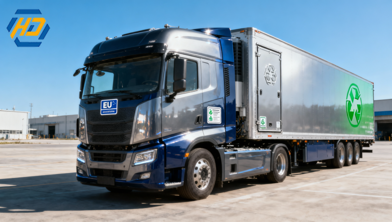 EU Carbon Footprint Certification for NEV Heavy Trucks Starts June 2026 EU Carbon Footprint Certification for NEV Heavy Trucks Starts June 2026