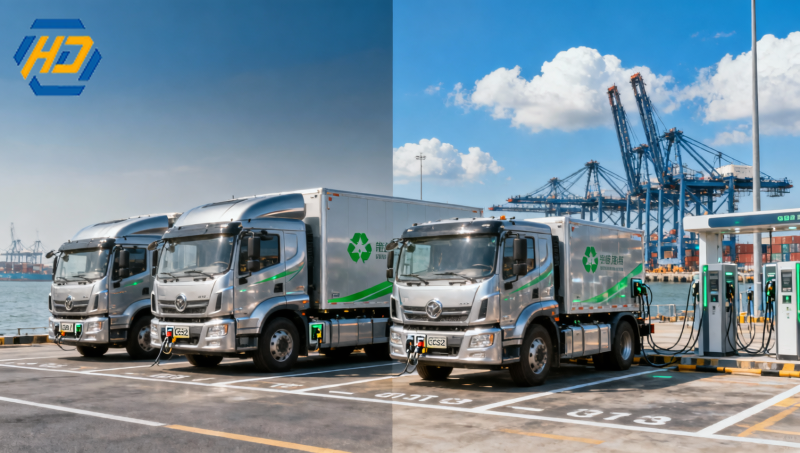 China Launches EV Heavy-Duty Truck Charging Hubs at Ningbo, Qingdao, Guangzhou Ports China Launches EV Heavy-Duty Truck Charging Hubs at Ningbo, Qingdao, Guangzhou Ports