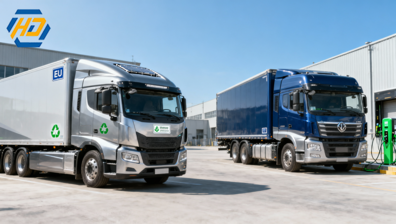 EU Carbon Footprint Certification for EV Heavy-Duty Trucks Starts June 2026 EU Carbon Footprint Certification for EV Heavy-Duty Trucks Starts June 2026
