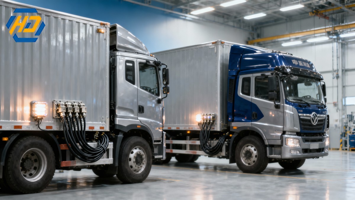 China Heavy Duty Auto Jining Recalls 25 Box Trucks Over Side Marker Lamp Wiring Defect China Heavy Duty Auto Jining Recalls 25 Box Trucks Over Side Marker Lamp Wiring Defect