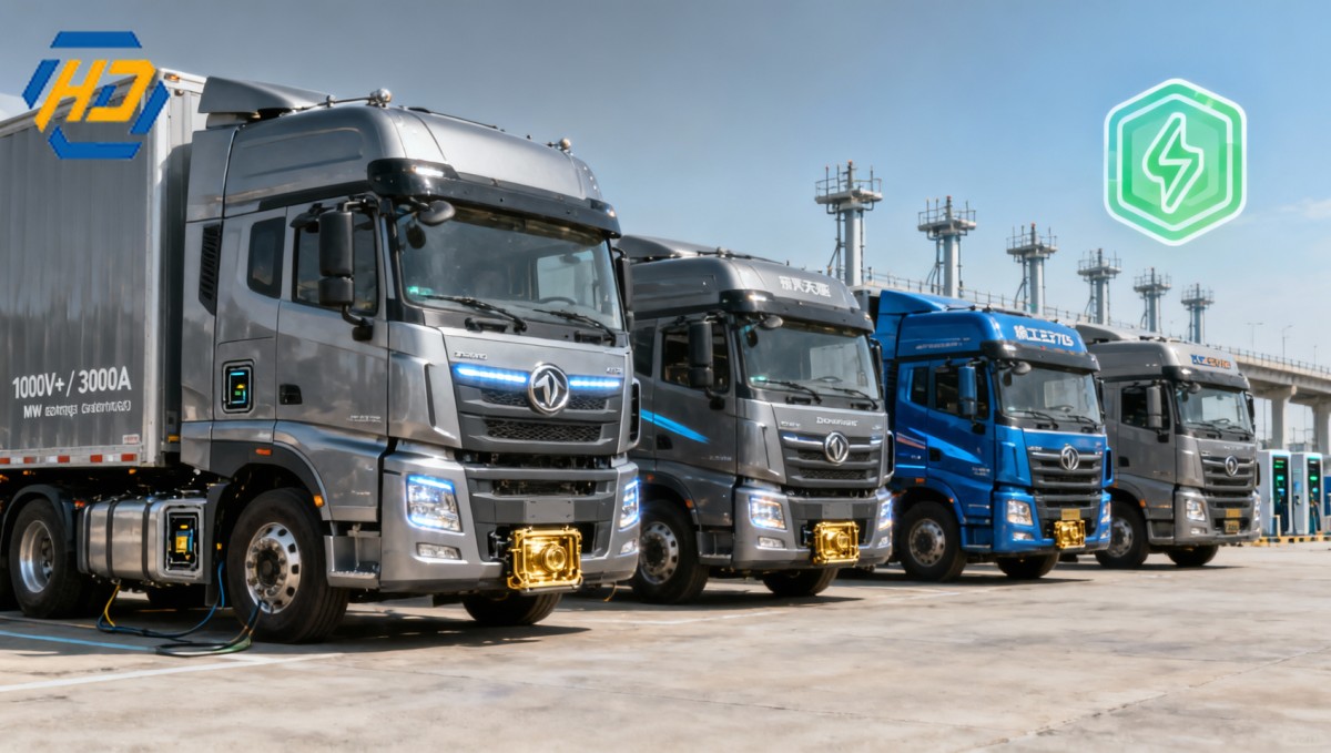 MW-Level Ultra-Fast Charging Heavy-Duty EV Trucks Enter Mass Delivery MW-Level Ultra-Fast Charging Heavy-Duty EV Trucks Enter Mass Delivery