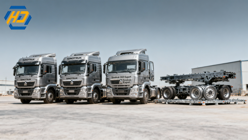 Sinotruk Export Orders Up 43%; CKD Assembly Talks with African Nations Sinotruk Export Orders Up 43%; CKD Assembly Talks with African Nations