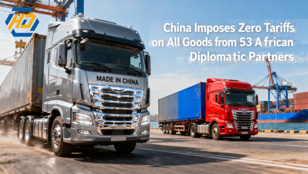 China Imposes Zero Tariffs on All Goods from 53 African Diplomatic Partners China Imposes Zero Tariffs on All Goods from 53 African Diplomatic Partners
