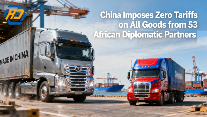 China Imposes Zero Tariffs on All Goods from 53 African Diplomatic Partners China Imposes Zero Tariffs on All Goods from 53 African Diplomatic Partners