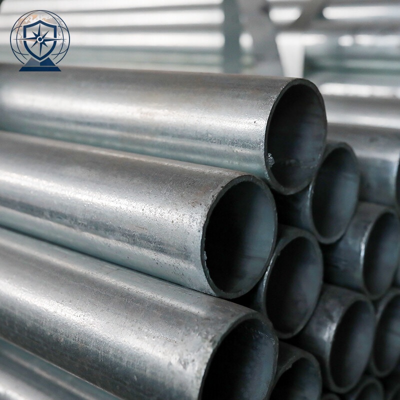 DX51D Galvanized Steel Round Pipe