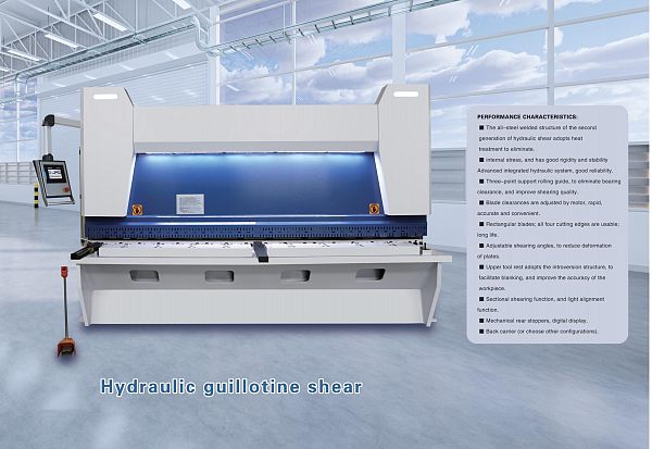 Hydraulic guillotine shear Hydraulic guillotine shear