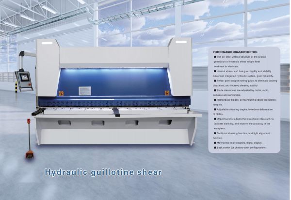 Hydraulic guillotine shear Pipe Machine