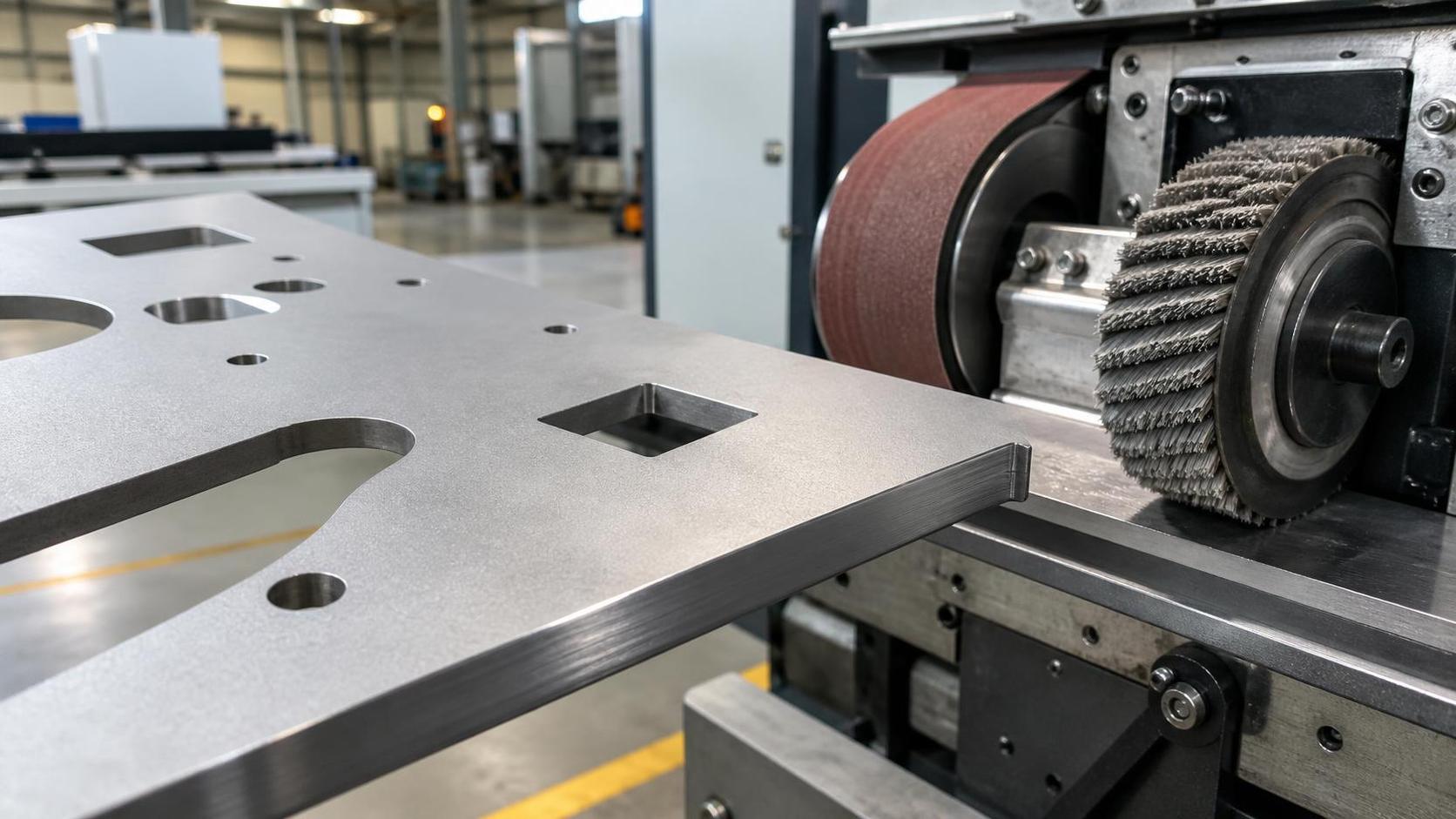 Choosing a sheet metal deburring machine for laser-cut parts Choosing a sheet metal deburring machine for laser-cut parts