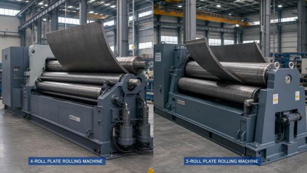 3-Roll and 4-Roll Bending Equipment: Which Is Better for Thick Plate Jobs?