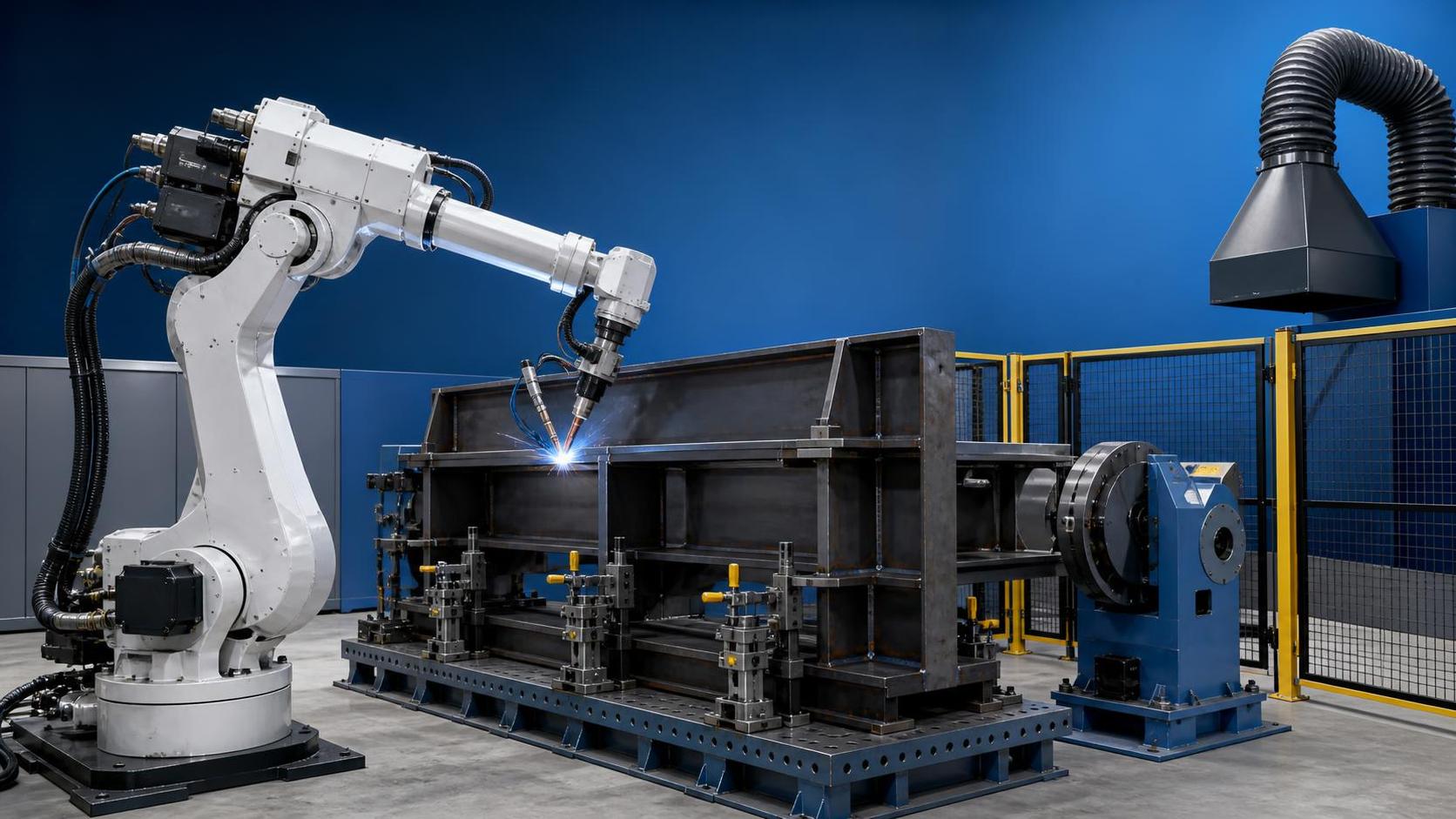How to verify whether an 1800mm reach welding robot fits your cell How to verify whether an 1800mm reach welding robot fits your cell