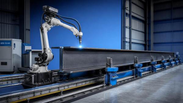 When a cantilever welding robot suits large workpiece welding When a cantilever welding robot suits large workpiece welding