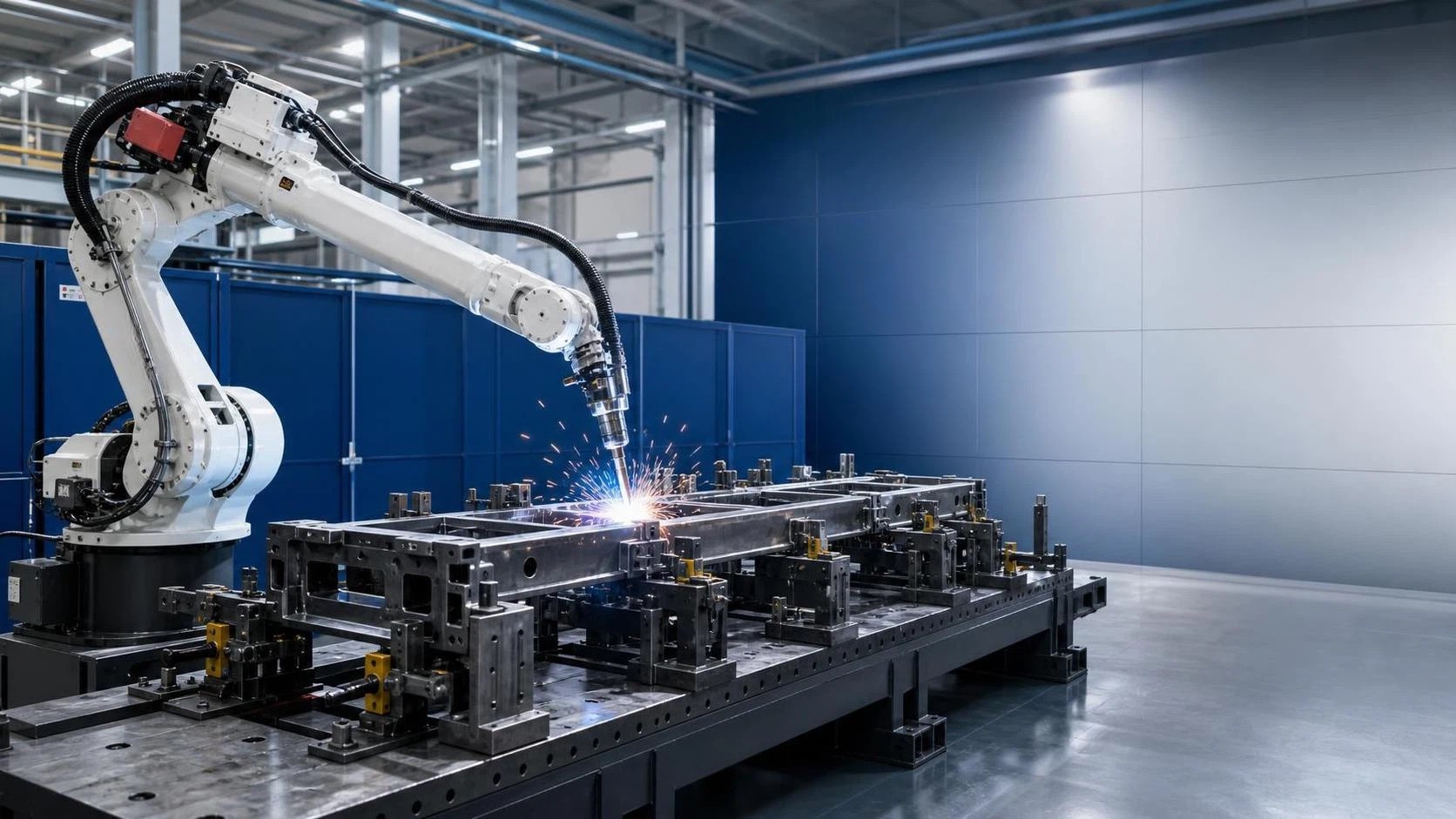Does a 2000mm reach welding robot reduce fixture repositioning? Does a 2000mm reach welding robot reduce fixture repositioning?