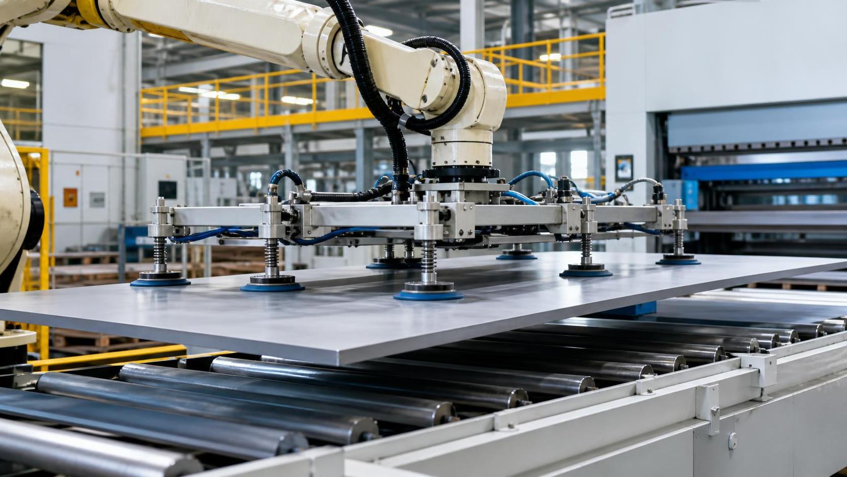 Steel Plate Handling Robot Arms: How to Size Payload and Protect Surfaces Steel Plate Handling Robot Arms: How to Size Payload and Protect Surfaces