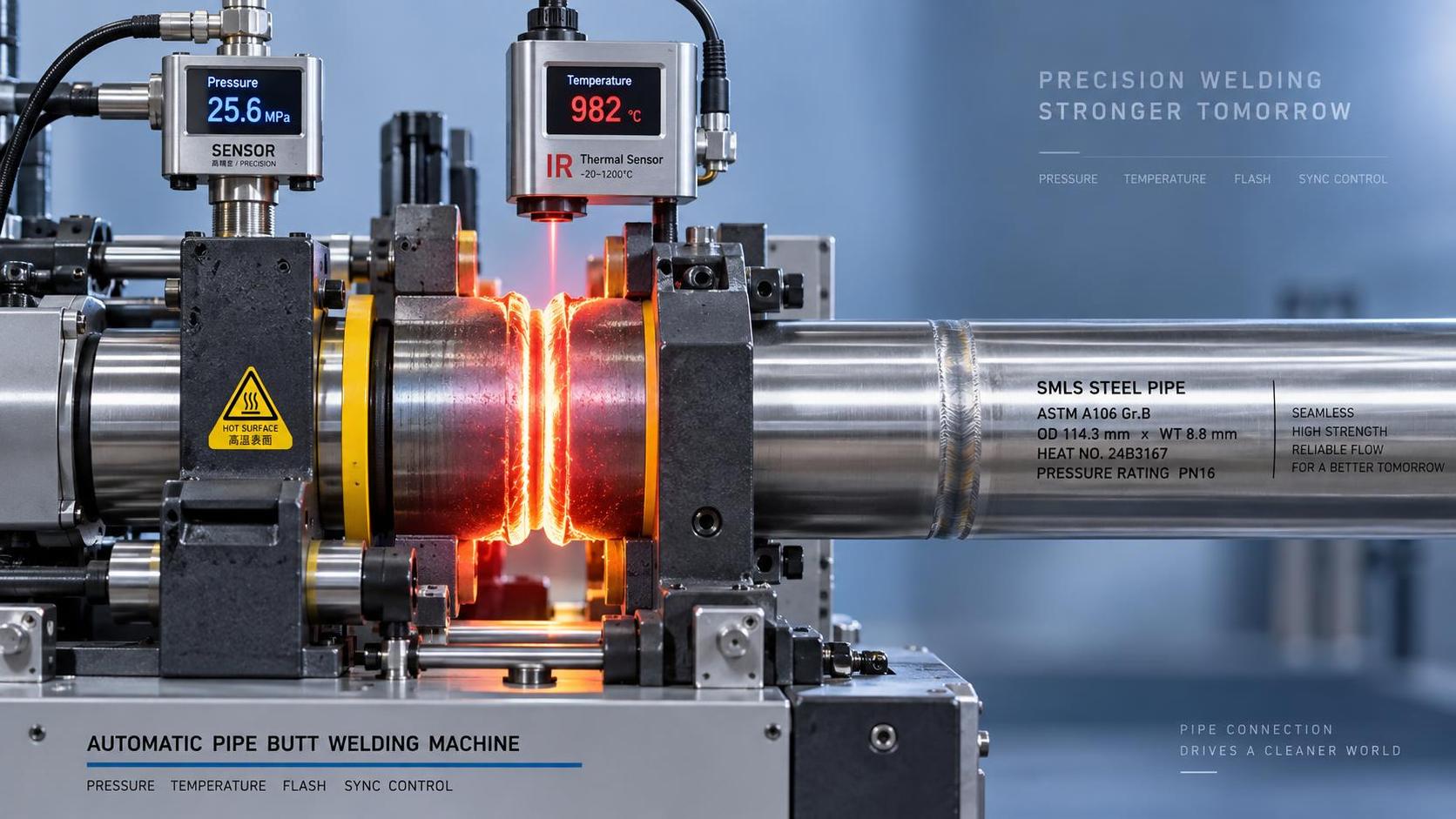 Butt Welding Equipment and Machines: Understanding Pressure, Temperature, and Flash Control Parameters for Pipe Joint Integrity Butt Welding Equipment and Machines: Understanding Pressure, Temperature, and Flash Control Parameters for Pipe Joint Integrity