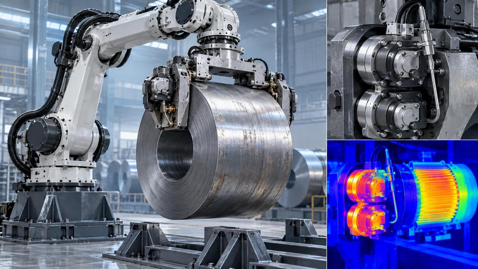 High-Payload Handling Robots for Steel Coil Transfer: Why 200+ kg Capacity Requires Dual-Redundant Braking & Thermal Monitoring High-Payload Handling Robots for Steel Coil Transfer: Why 200+ kg Capacity Requires Dual-Redundant Braking & Thermal Monitoring