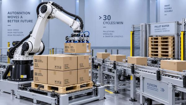 Palletizing Handling Robot ROI Calculator: How Fast Payback Occurs When Labor Costs Exceed $28/hour and Line Speed > 30 Cycles/min 1789347446957926380528398336