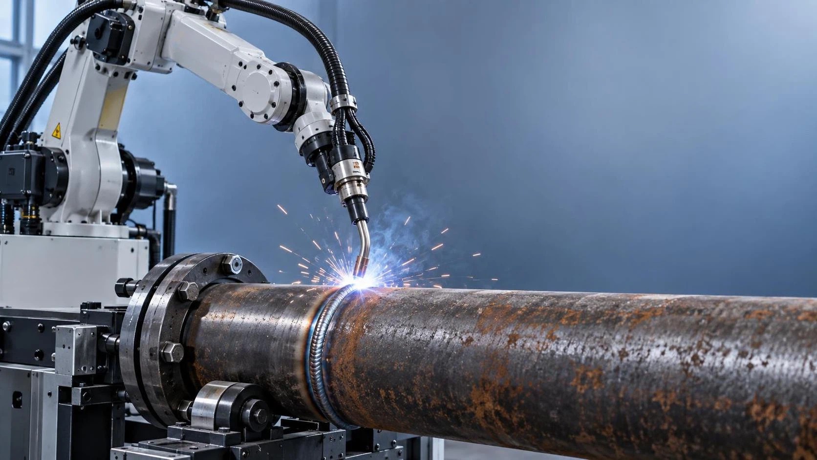 Are welding robots for sale with integrated seam tracking suitable for field welds on corroded pipe joints? Are welding robots for sale with integrated seam tracking suitable for field welds on corroded pipe joints?
