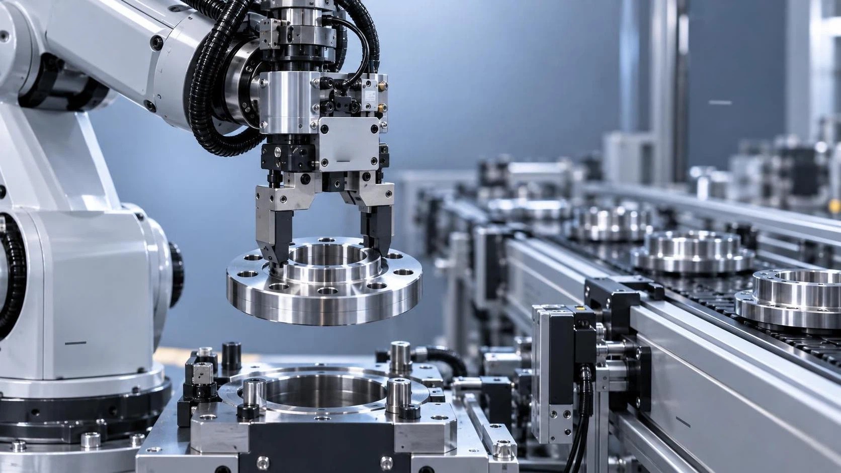 Why do machine loading handling robots fail more often at gripper alignment during high-speed part transfer? Why do machine loading handling robots fail more often at gripper alignment during high-speed part transfer?