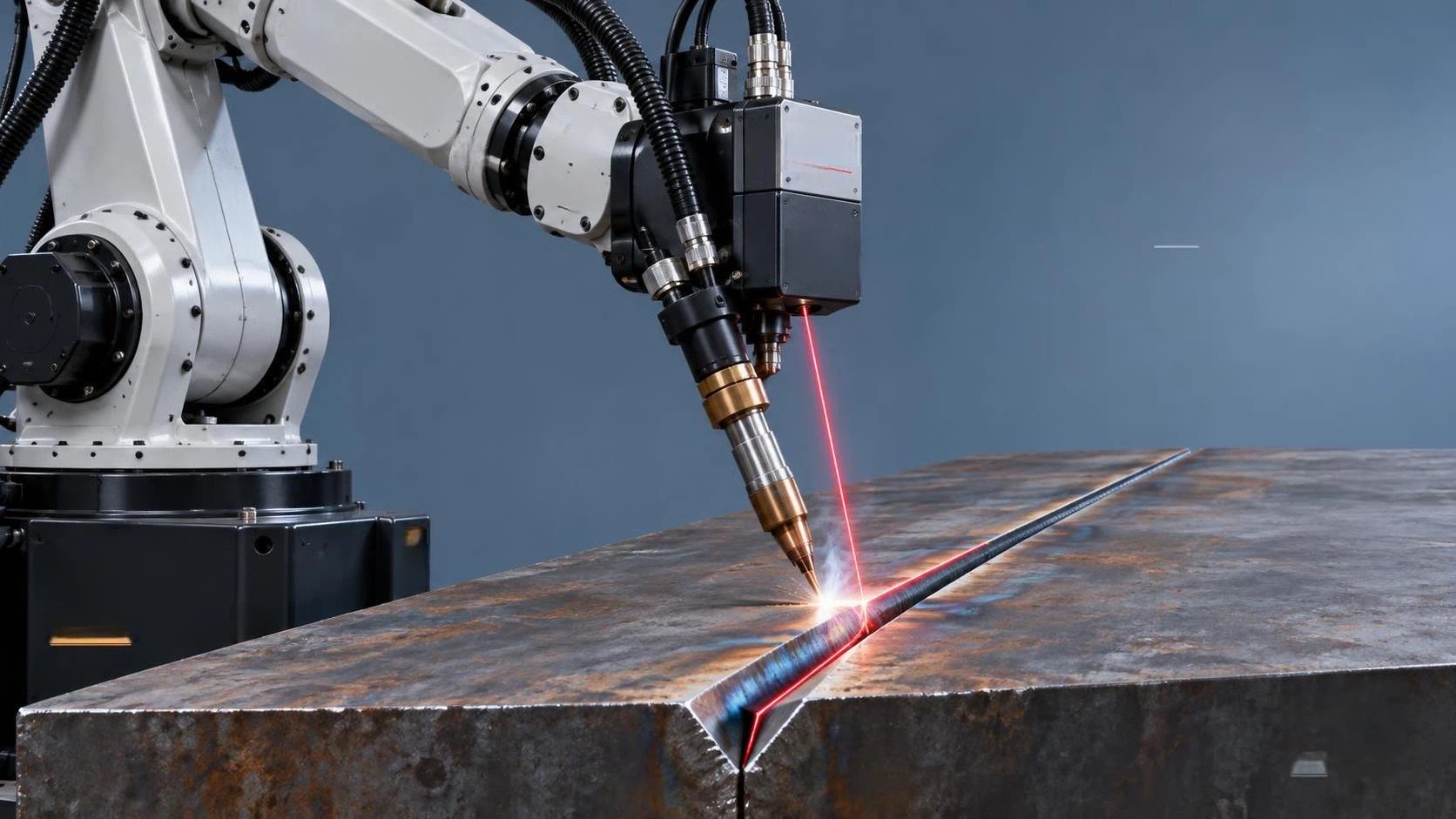 When does welding robot for long seam welding require laser seam tracking versus vision-based guidance? When does welding robot for long seam welding require laser seam tracking versus vision-based guidance?