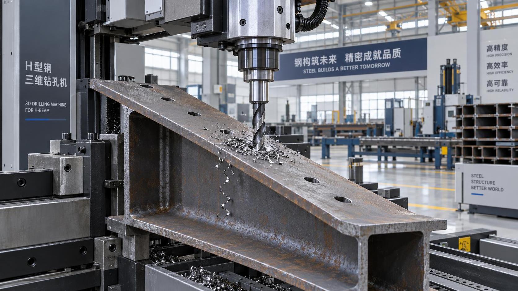 Do H beam 3D drilling machines require separate jigging for tapered flanges or handle them natively? Do H beam 3D drilling machines require separate jigging for tapered flanges or handle them natively?