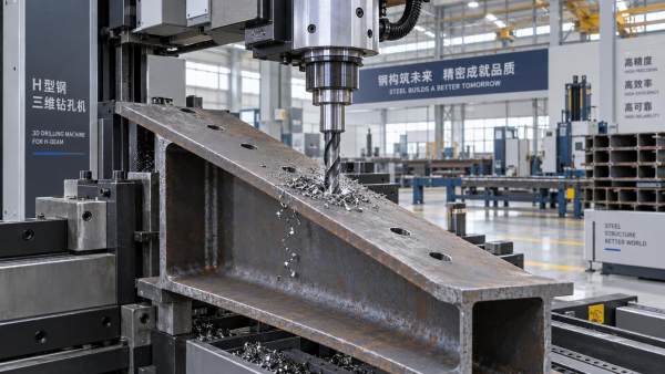 Do H beam 3D drilling machines require separate jigging for tapered flanges or handle them natively? Do H beam 3D drilling machines require separate jigging for tapered flanges or handle them natively?
