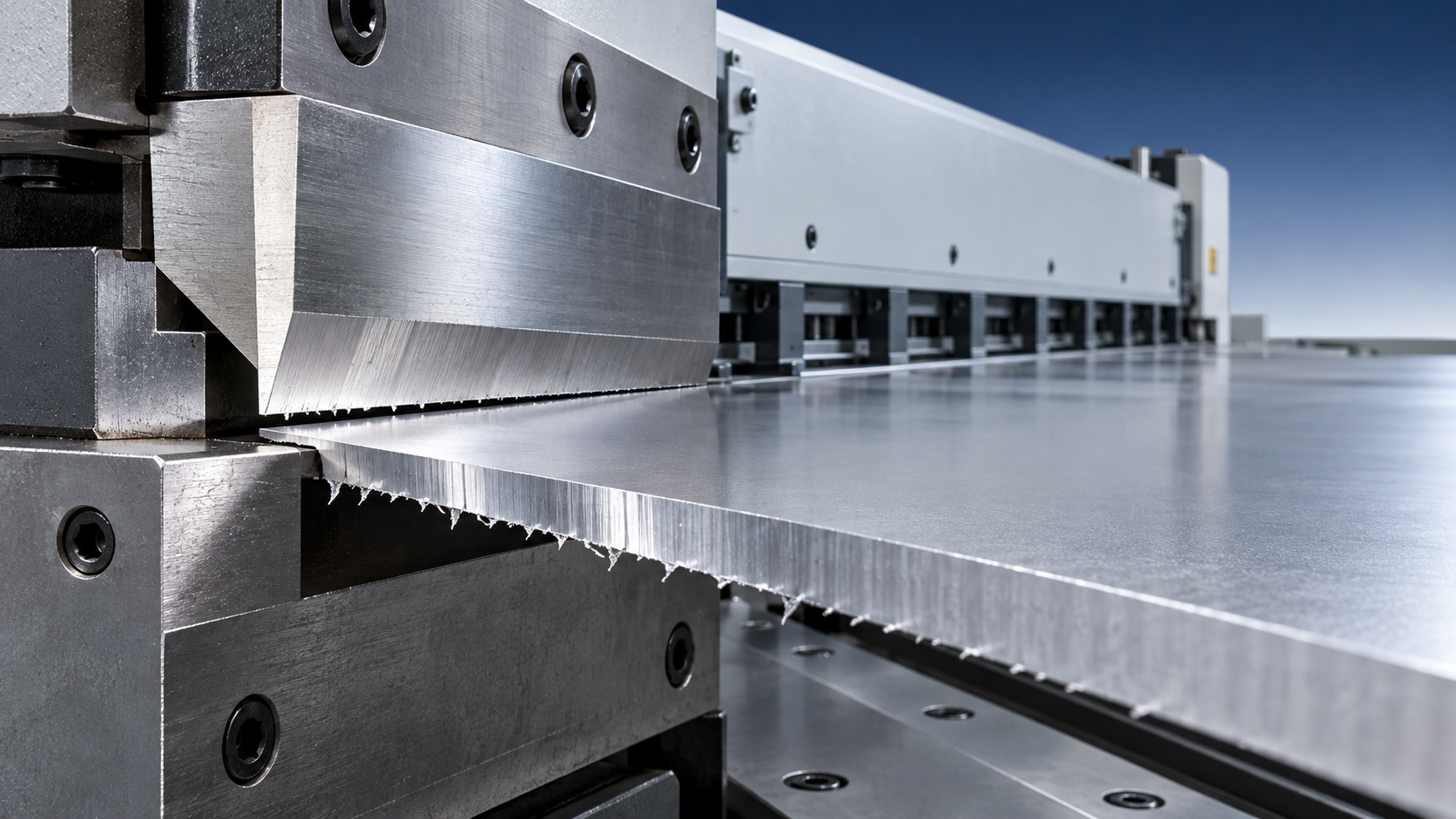 How blade clearance affects cut quality on a shearing machine How blade clearance affects cut quality on a shearing machine