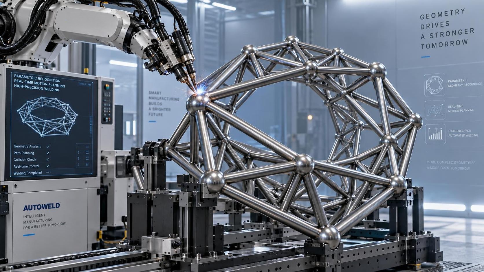 Can an automatic space frame welding machine handle custom truss geometries without reprogramming? Can an automatic space frame welding machine handle custom truss geometries without reprogramming?