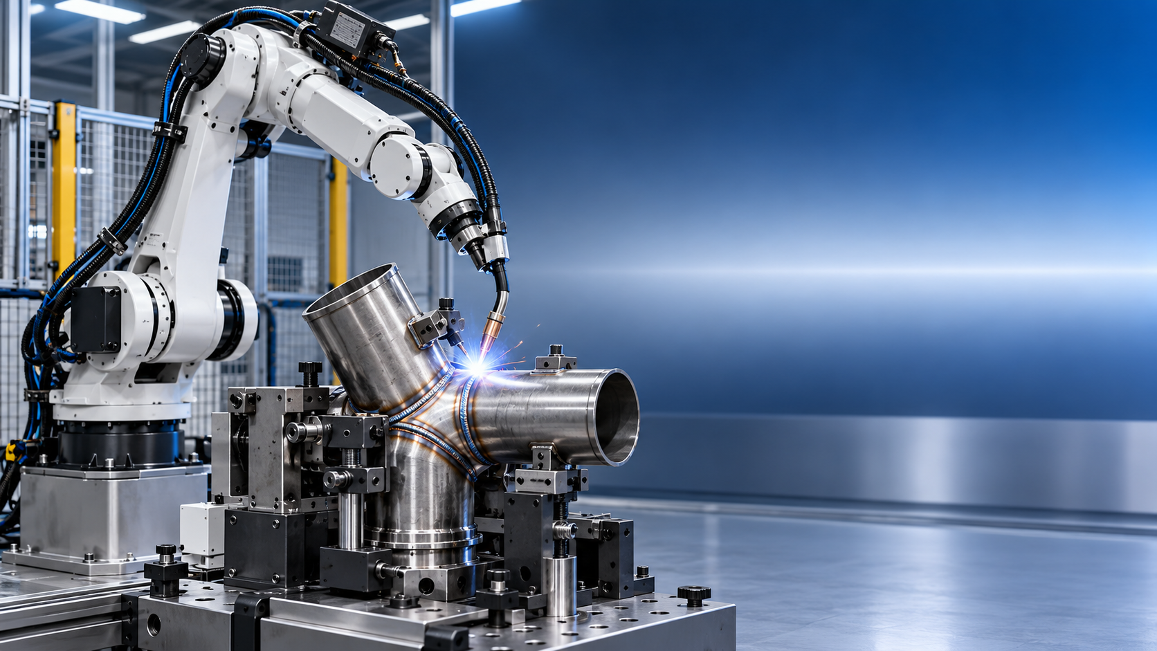 Automatic 7-Axis Welding Robots: Key Motion Features for Complex Joints Automatic 7-Axis Welding Robots: Key Motion Features for Complex Joints