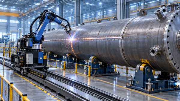 Solving Large-Workpiece Access Problems with a Movable 7-Axis Welding Robot Solving Large-Workpiece Access Problems with a Movable 7-Axis Welding Robot