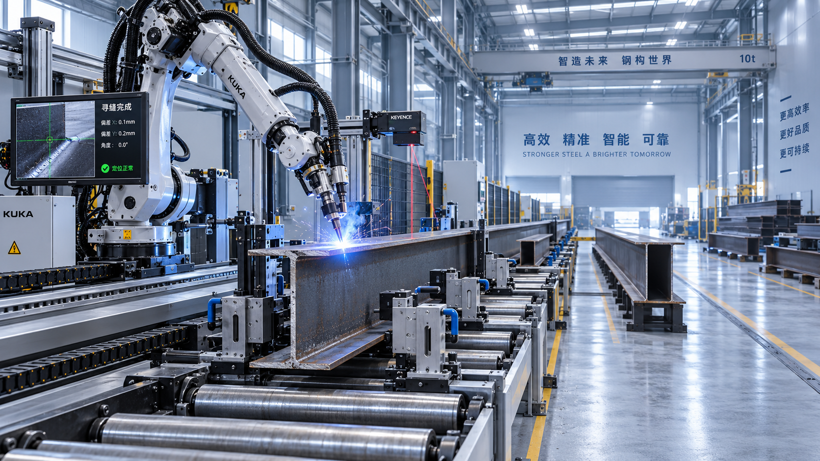 Can a Welding Robot Adapt to Different H-Beam Sizes? Can a Welding Robot Adapt to Different H-Beam Sizes?