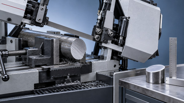 Why does a band saw machine drift when cutting solid steel bars? 1791941852968808106996801536.png