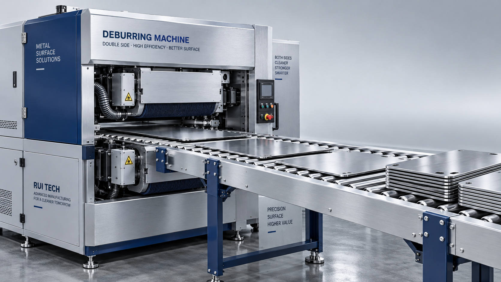 When are double-sided sheet metal deburring machines worth the cost?