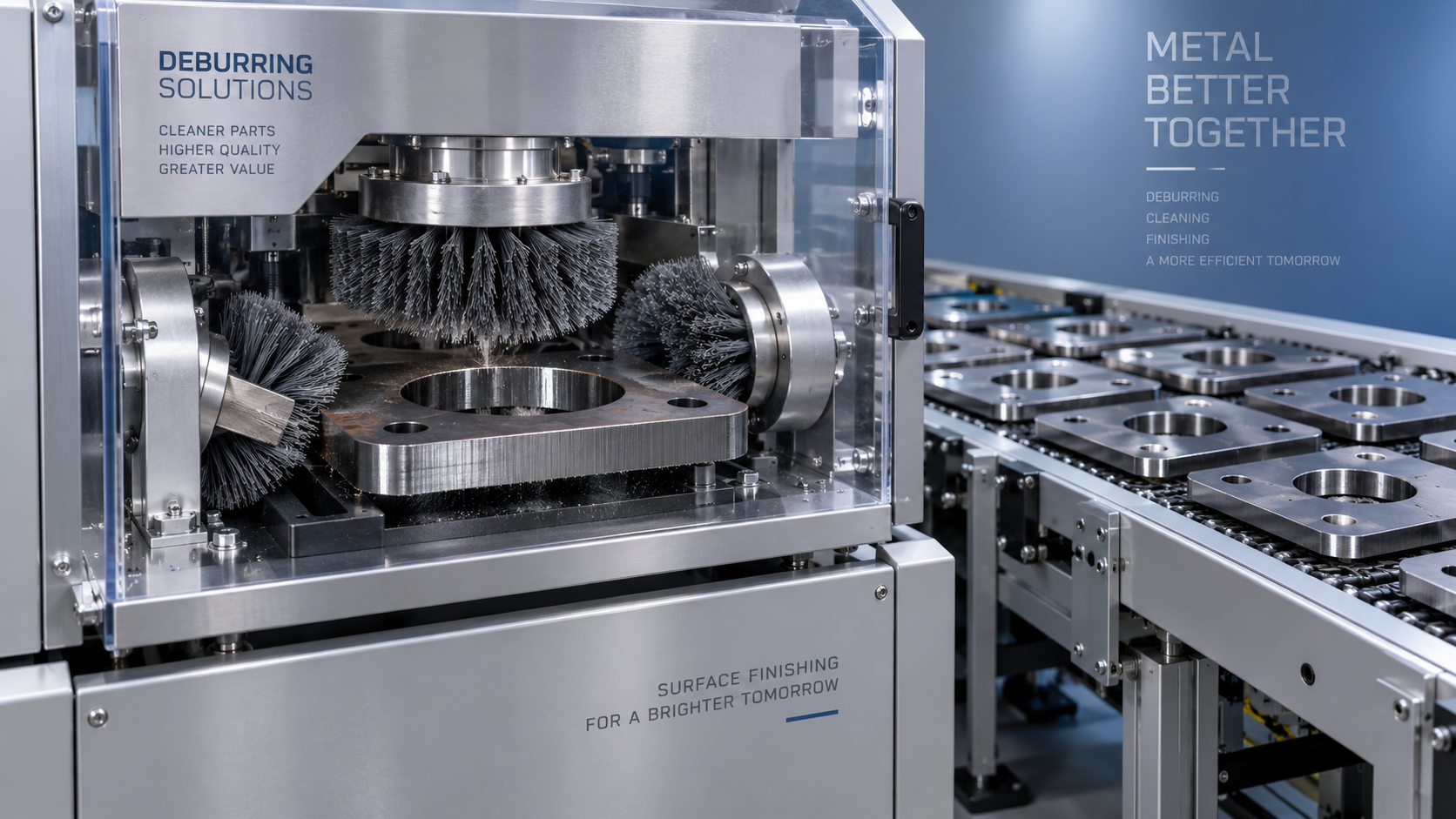 Can sheet metal deburring equipment remove laser-cut oxide layers?