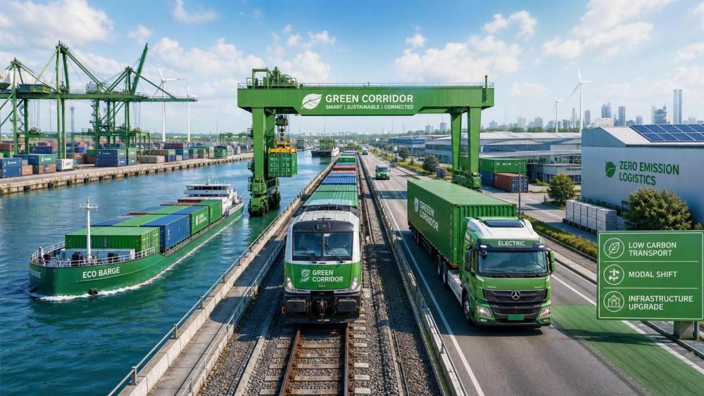 Freight Corridor Decarbonization in Europe: Compliance Options and Mode Shift Strategies Freight Corridor Decarbonization in Europe: Compliance Options and Mode Shift Strategies
