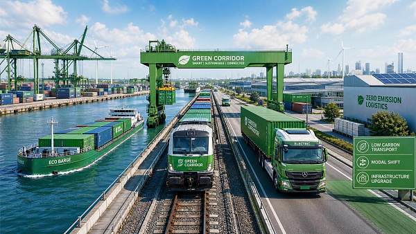 Freight Corridor Decarbonization in Europe: Compliance Options and Mode Shift Strategies