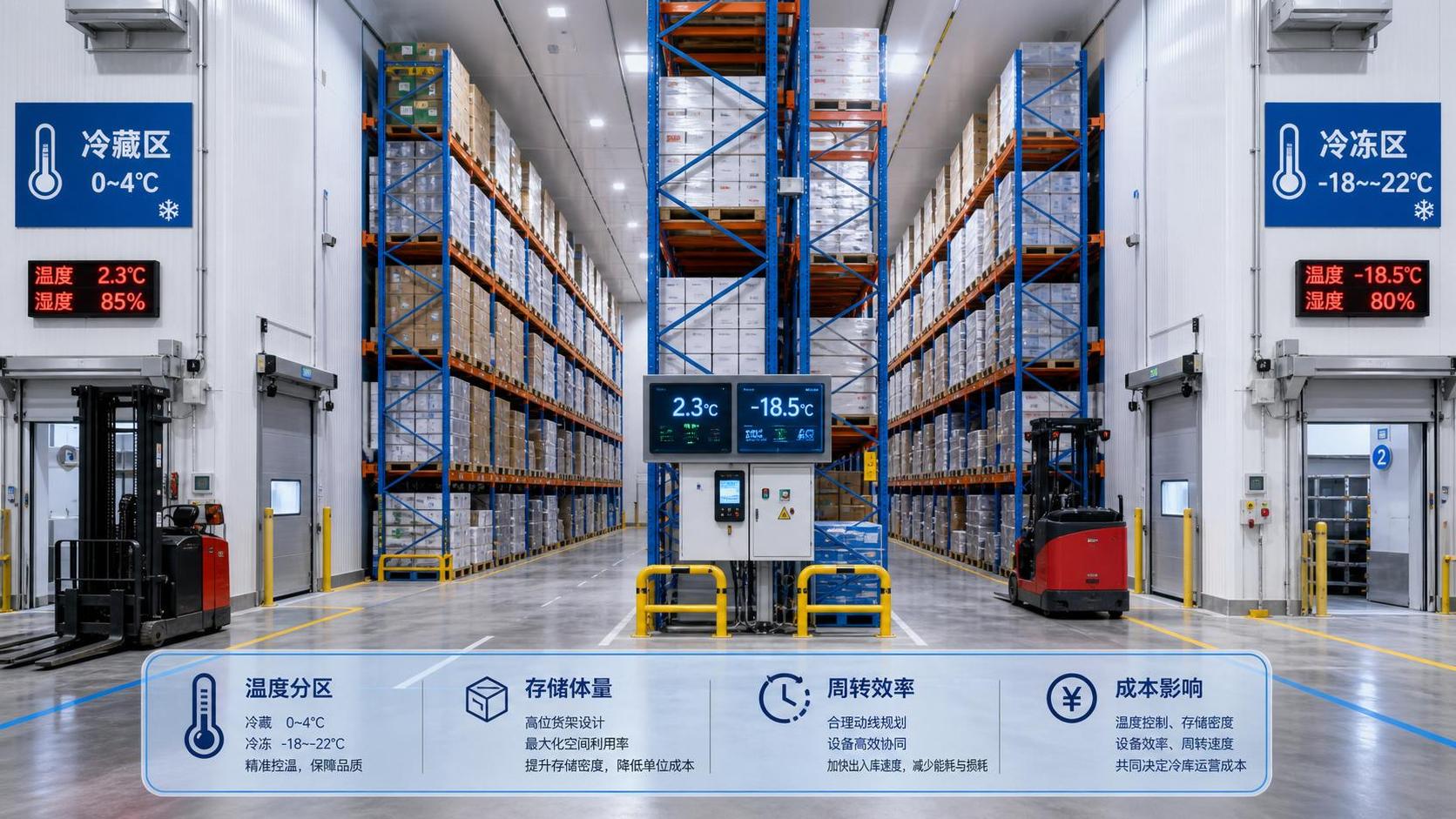 What Drives Refrigerated Warehousing Cost? Key Pricing Factors by Temperature and Volume