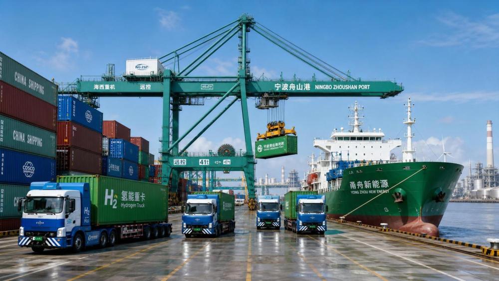 Ningbo-Zhoushan Port’s Green Transfer Share Reaches 18% Ningbo-Zhoushan Port’s Green Transfer Share Reaches 18%