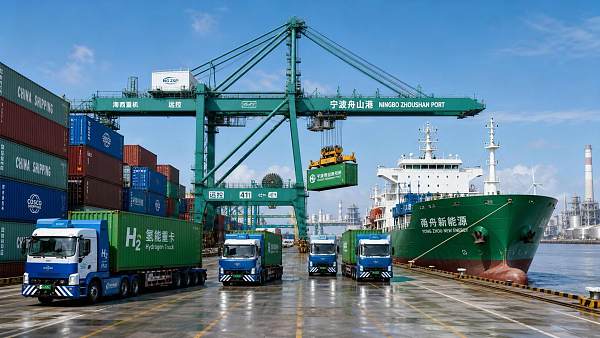 Ningbo-Zhoushan Port’s Green Transfer Share Reaches 18%