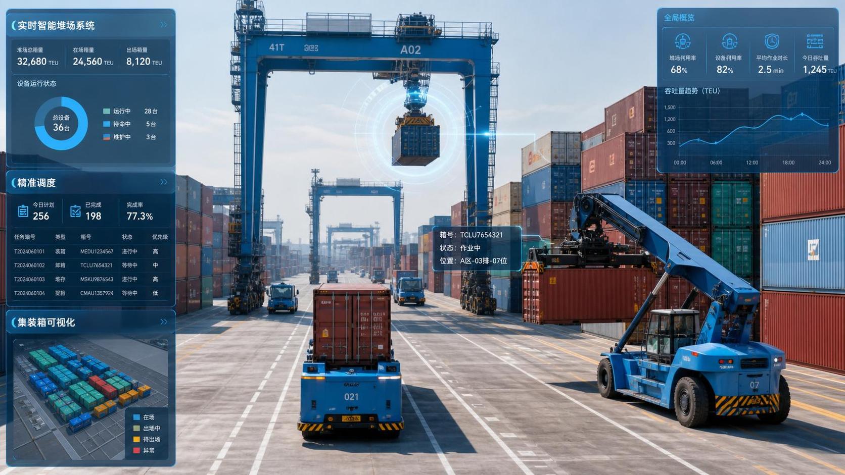 How Real Time Smart Yard Systems Improve Container Visibility and Dispatch Accuracy